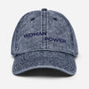 Woman Power -  Embroidered Cotton Twill Cap